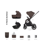 Venicci Claro 2 Comfort 3in1 Tiago Bundle - Chocolate
