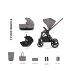 Venicci Claro 2 Comfort 3in1 Tiago Bundle - Fog