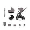 Venicci Claro 2 Comfort 3in1 Tiago Bundle - Fog