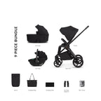 Venicci Claro 2 Comfort 3in1 Tiago Bundle - Noir