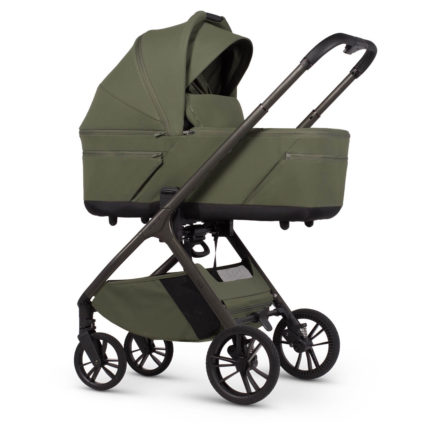 Venicci Tila 16 Piece Ultimate 4in1 Plus Tiago Bundle - Olive