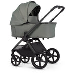 Venicci Upline 3 Luxury 4in1 Maxi-Cosi Cabriofix iSize Car Seat & Base Bundle - Aloe