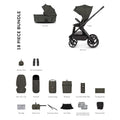 Venicci x Hunter Upline 3 Essential 2in1 Accessory Bundle - Dark Olive
