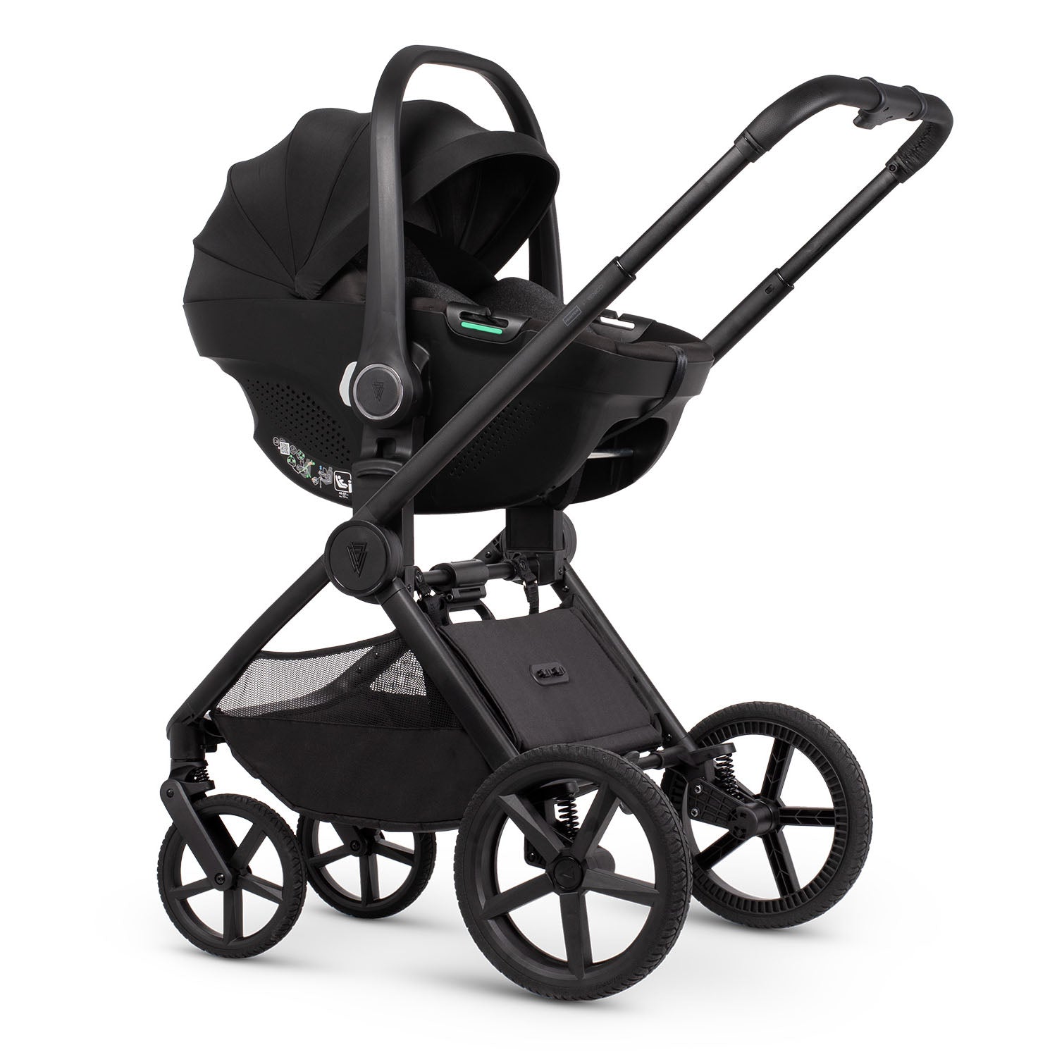 Venicci x Hunter Upline 3 Comfort 3in1 Tiago 360 Car Seat Bundle - Dark Olive