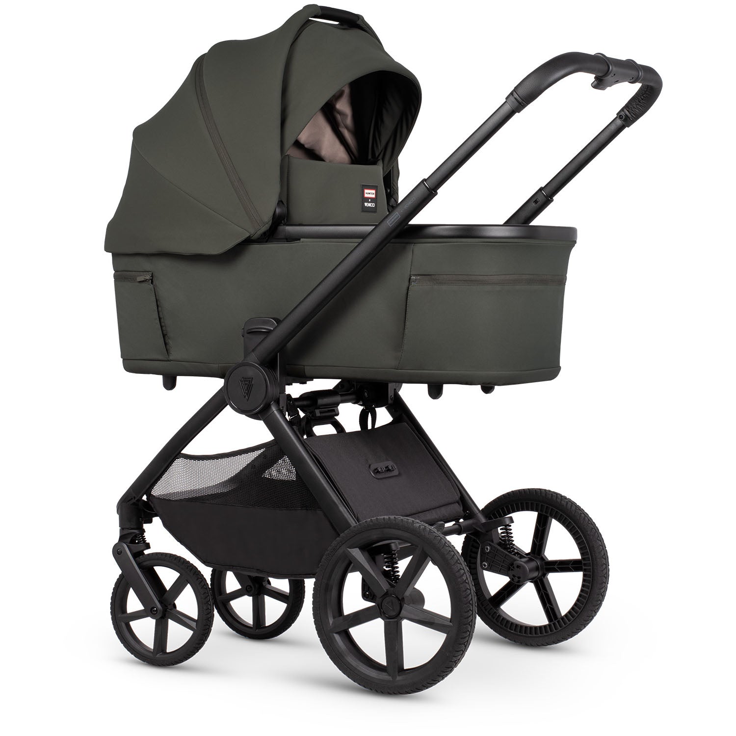 Venicci x Hunter Upline 3 Luxury 4in1 Tiago Car Seat & 360 Base Bundle - Dark Olive