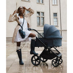 Venicci x Hunter Upline 3 Luxury 4in1 Tiago Car Seat & 360 Base Bundle - Navy
