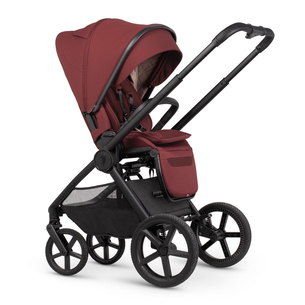 Venicci x Hunter Upline 3 Luxury 4in1 Tiago Car Seat & 360 Base Bundle - Red