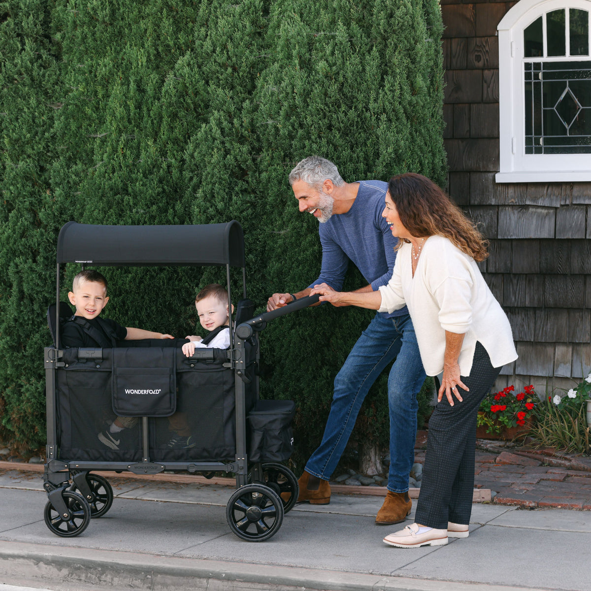 Wonderfold W2 Elite Pro Double Stroller Wagon