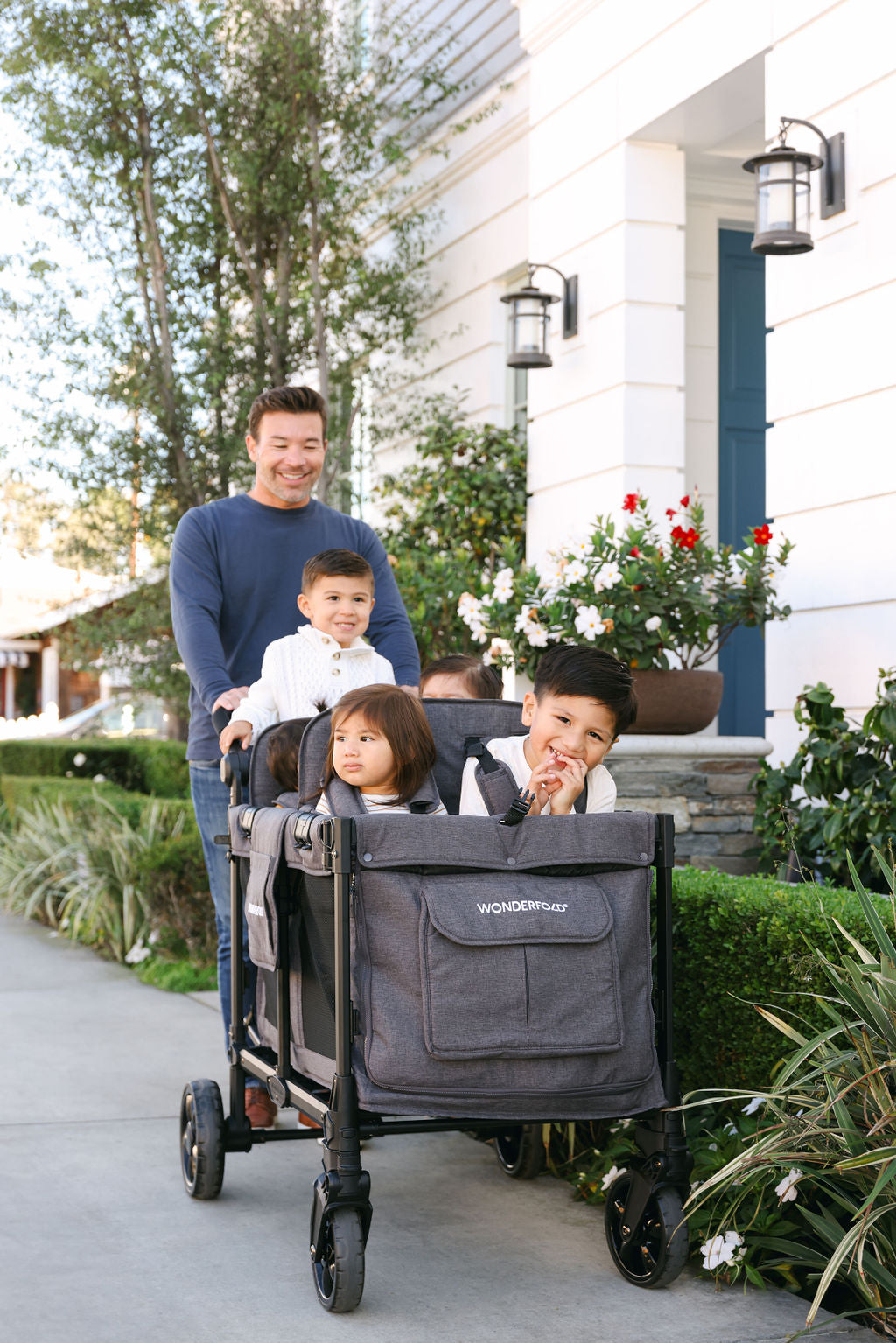 Wonderfold W4 Elite Pro Quad Stroller Wagon