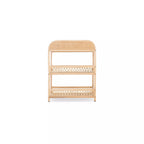 CuddleCo Aria Rattan Changing Table - Natural