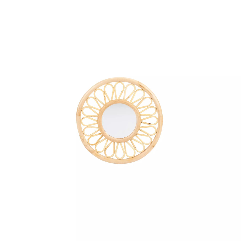 CuddleCo Aria Mirror - Rattan