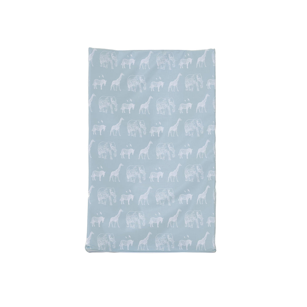 Obaby Wedge Changing Mat - Safari Sage Print