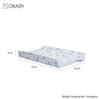 Obaby Wedge Changing Mat - Eucalyptus Print