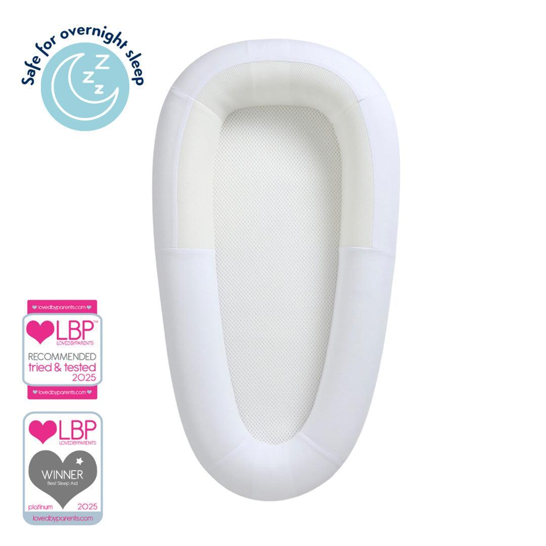 Purflo Sleep Tight Baby Bed - Soft White