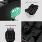 Silver Cross Approach Plus 360 Infant Car Seat - Iconic Black 6