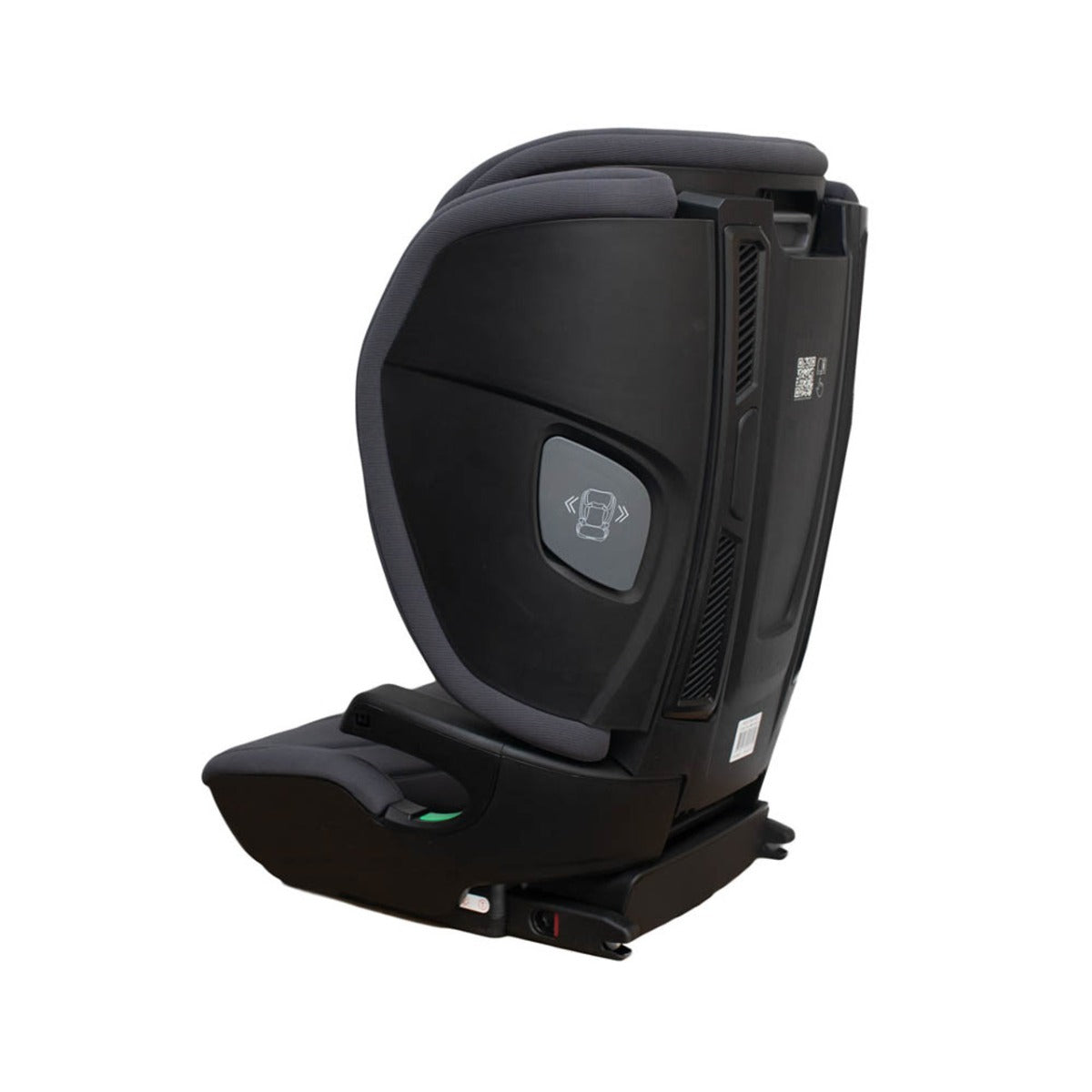 Axkid Nextkid R129 High Back Booster Car Seat - Granite Melange 4
