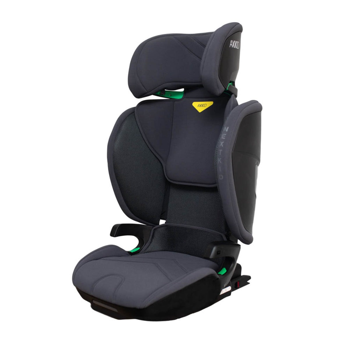 Axkid Nextkid R129 High Back Booster Car Seat - Granite Melange 5