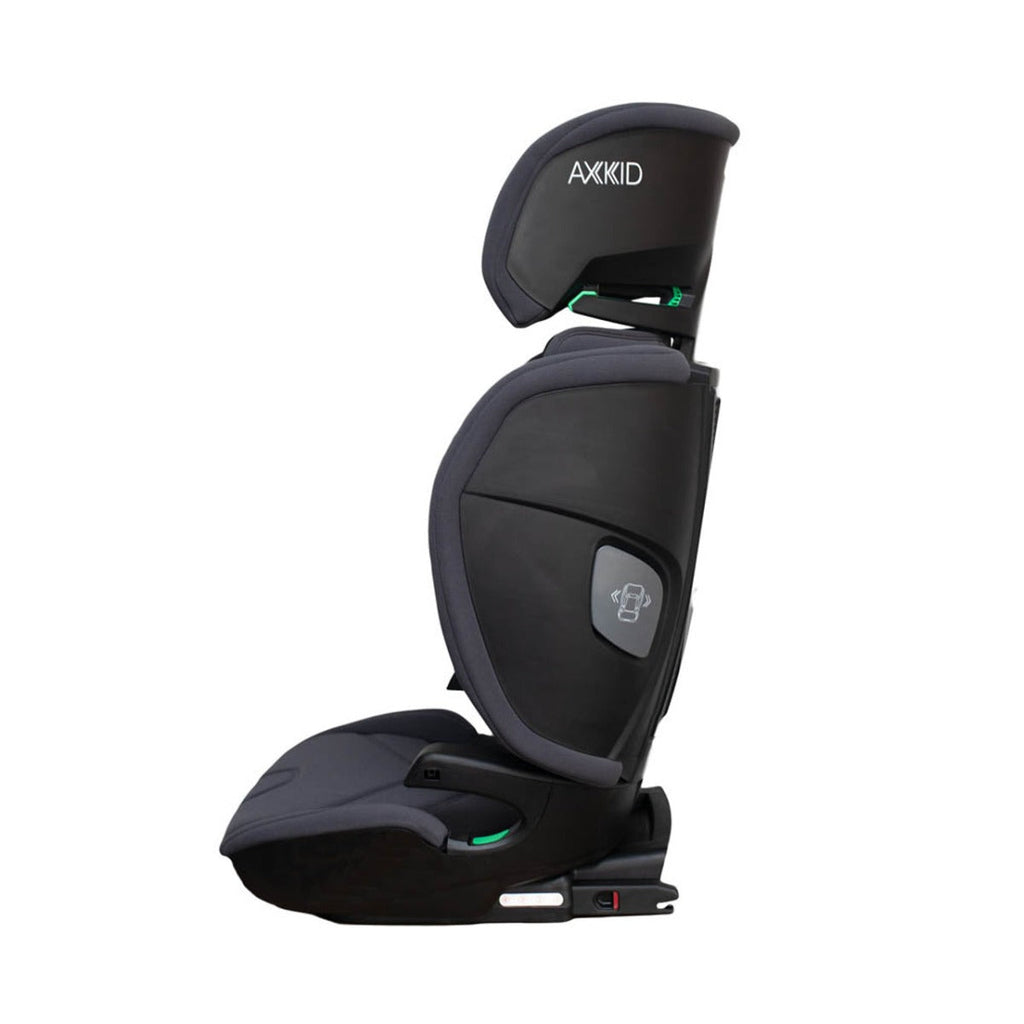 Axkid Nextkid R129 High Back Booster Car Seat - Granite Melange 7