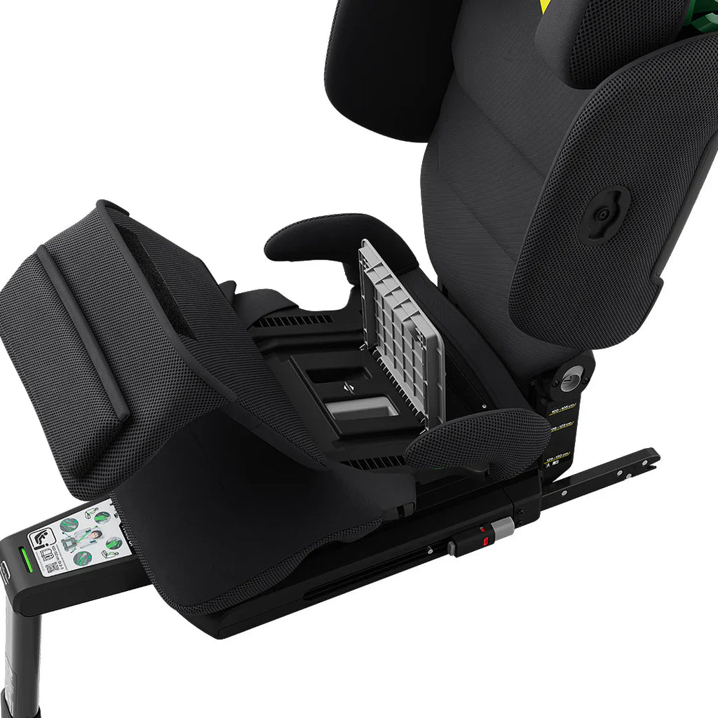 Axkid Up High Back Booster Car Seat - Coastal Storm Black 5
