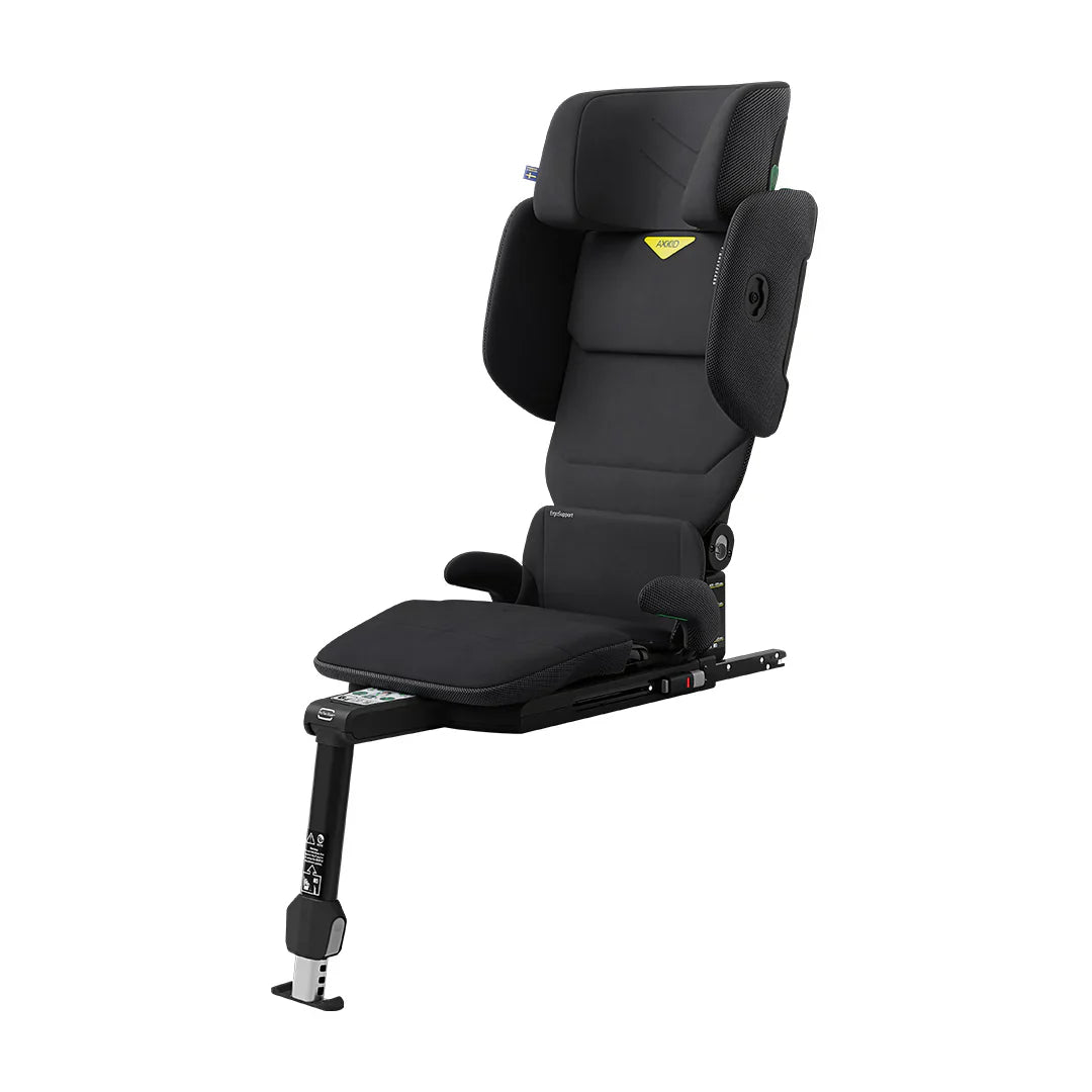 Axkid Up High Back Booster Car Seat - Coastal Storm Black 7