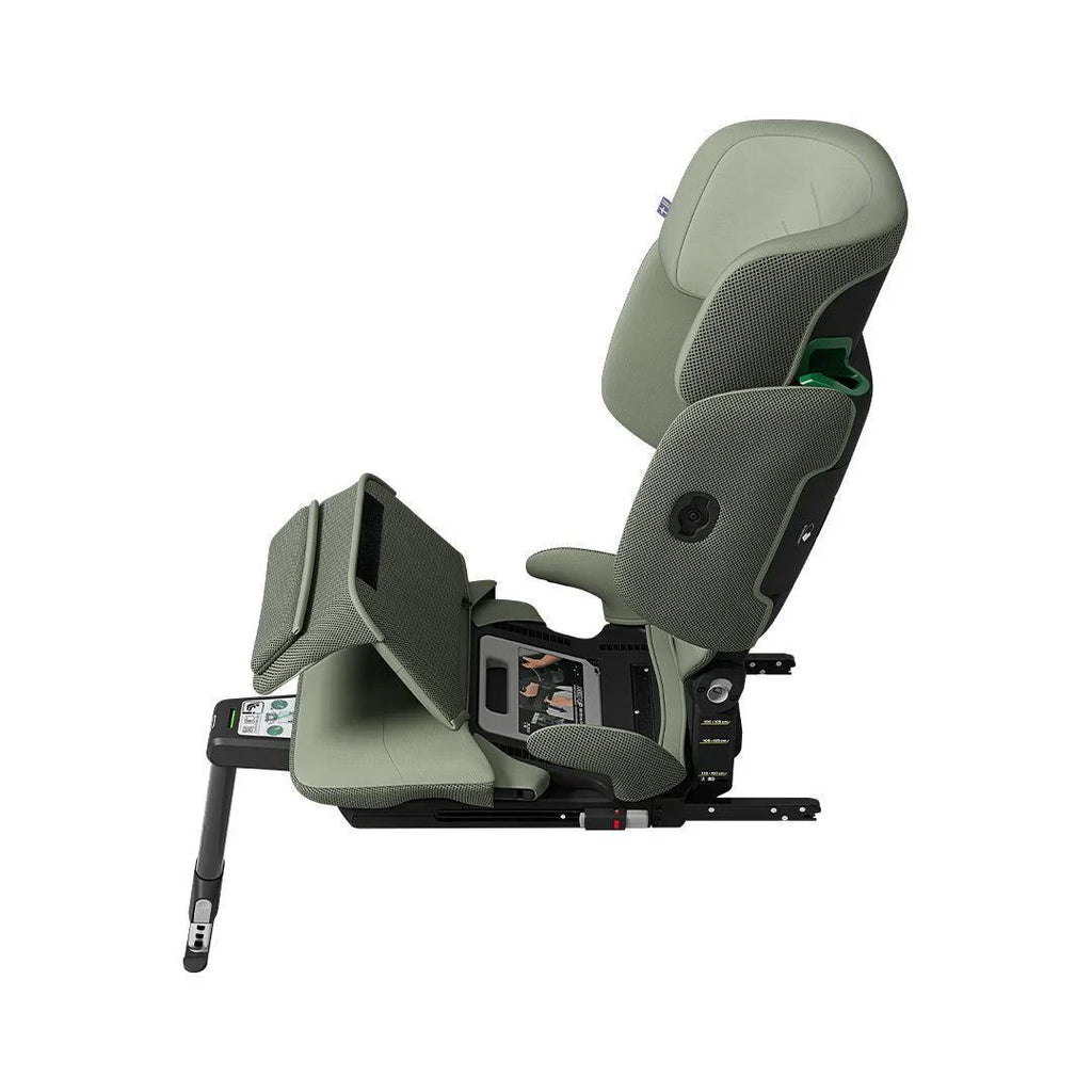 Axkid Up High Back Booster Car Seat - Nordic Bloom Green 6