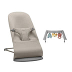 BabyBjorn Bouncer Bliss - 3D Jersey  - Sand Grey