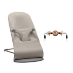 BabyBjorn Bouncer Bliss - 3D Jersey  - Sand Grey