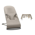 BabyBjorn Bouncer Bliss - 3D Jersey  - Sand Grey