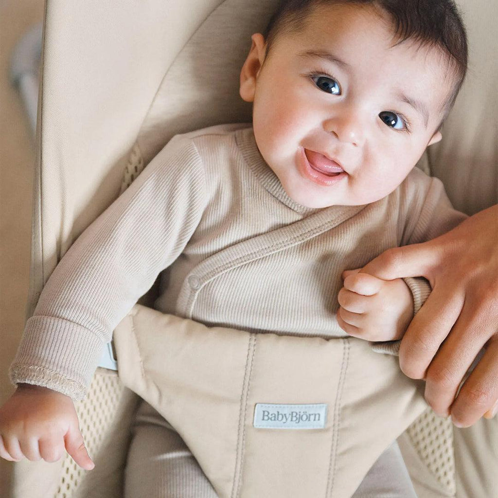 BabyBjörn Bliss Tri Fabric - Light Beige