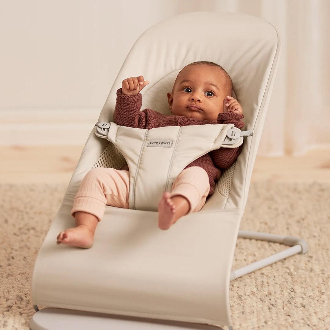 BabyBjörn Bliss Tri Fabric - Light Beige