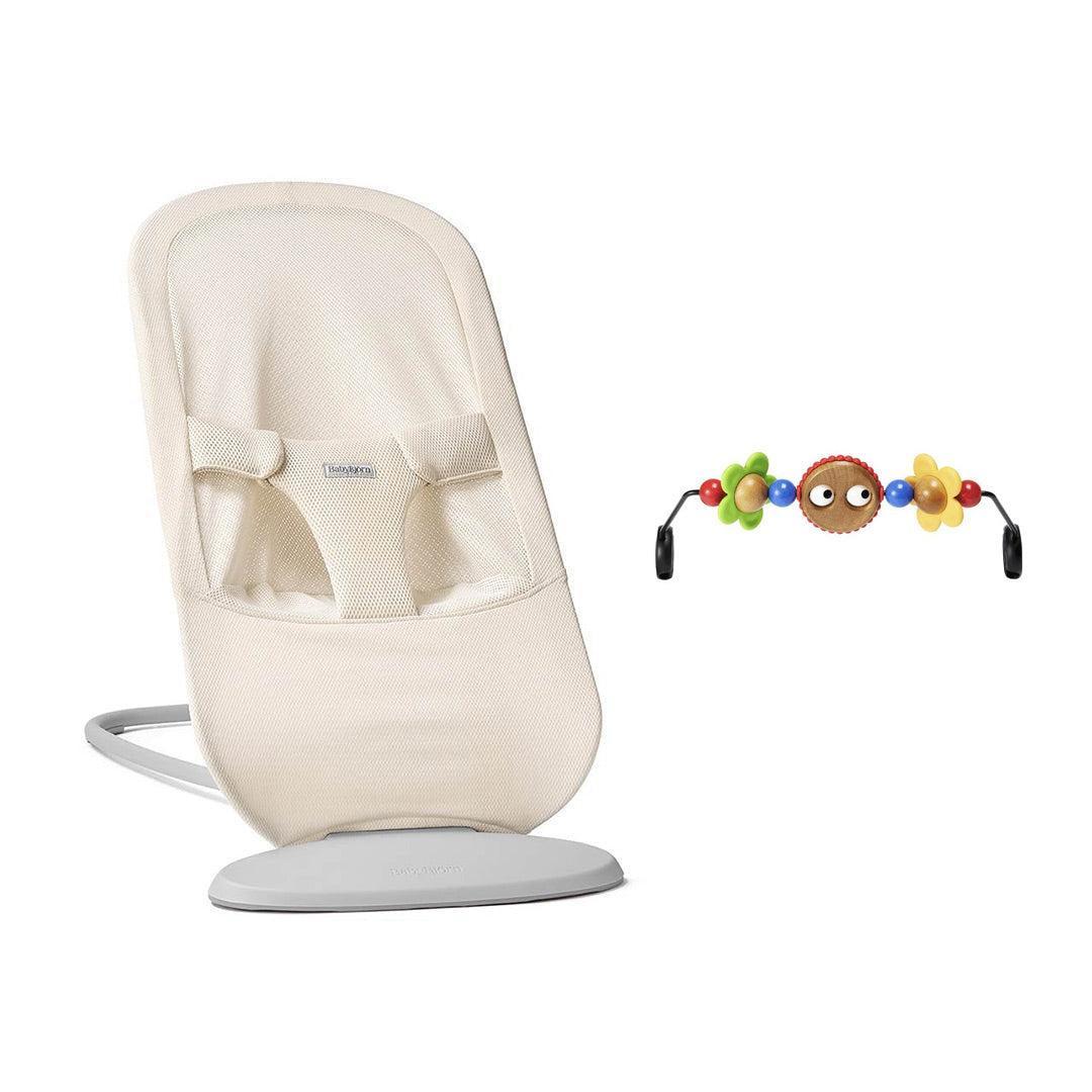 BabyBjörn Begin Baby Bouncer Airy Mesh - Cream