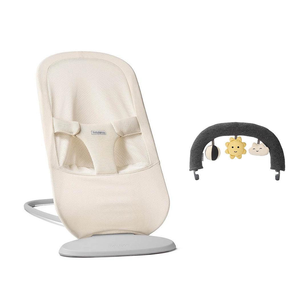BabyBjörn Begin Baby Bouncer Airy Mesh - Cream