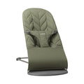 BabyBjörn Bliss Woven Petal Quilt Baby Bouncer - Dark Green