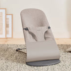 BabyBjorn Bouncer Bliss - 3D Jersey  - Sand Grey