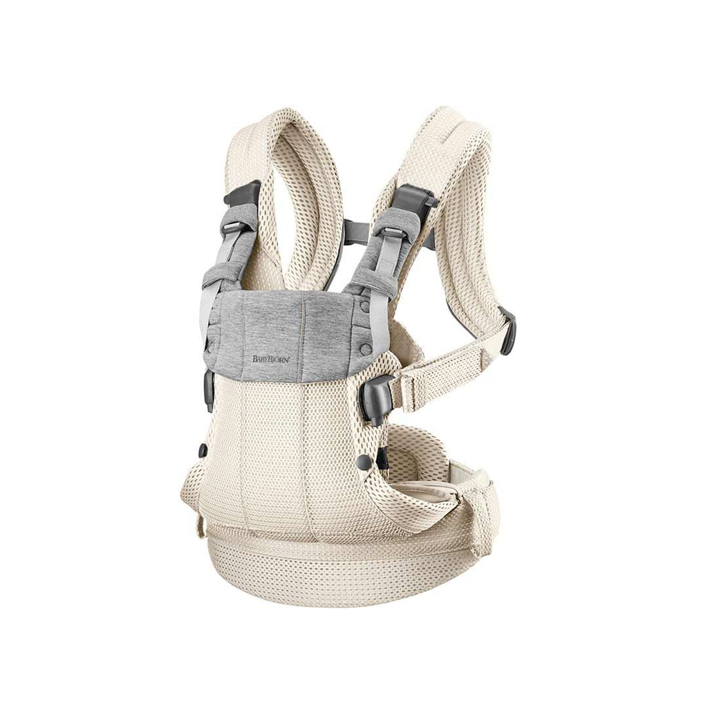 BabyBjörn Harmony 3D Mesh/Jersey Baby Carrier - Cream