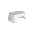 BabyBjorn Step Stool - White + Grey