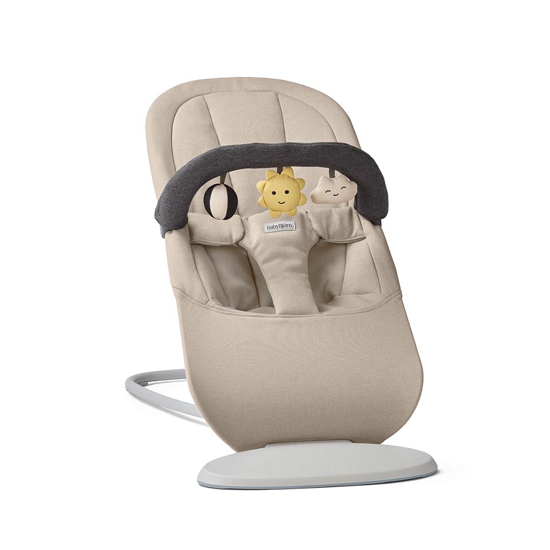 BabyBjörn Sunny Friends Toy Bar - Charcoal Grey