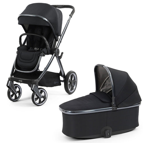 BabyStyle Oyster 4 Stroller & Carrycot - Carbonite 1