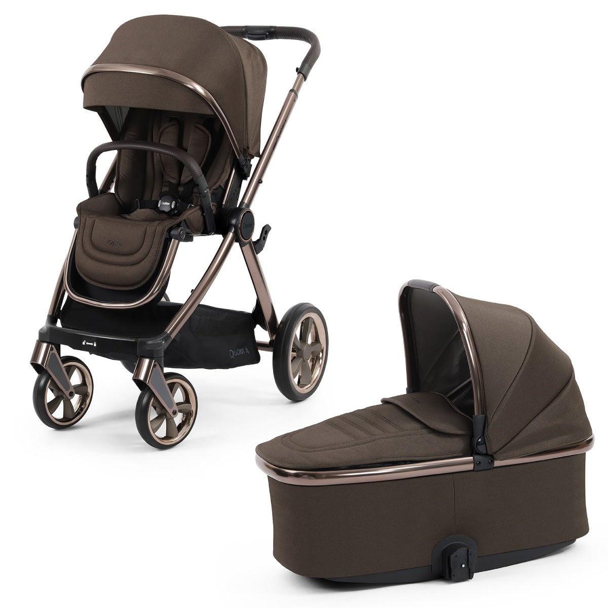 BabyStyle Oyster 4 Ultimate 12 Piece Capsule 360 Bundle - Chocolate Velvet