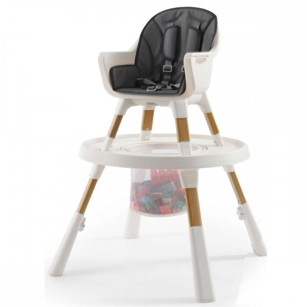 BabyStyle Oyster Home 4-in-1 Highchair - Moon 4