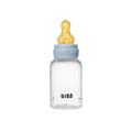 BIBS Medium Flow Baby Bottle Latex - Baby Blue
