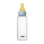 BIBS Medium Flow Baby Bottle Latex - Baby Blue