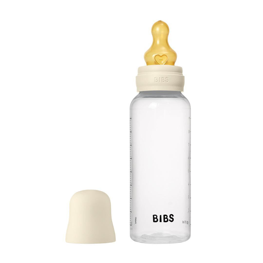 BIBS Medium Flow Baby Bottle Latex - Ivory