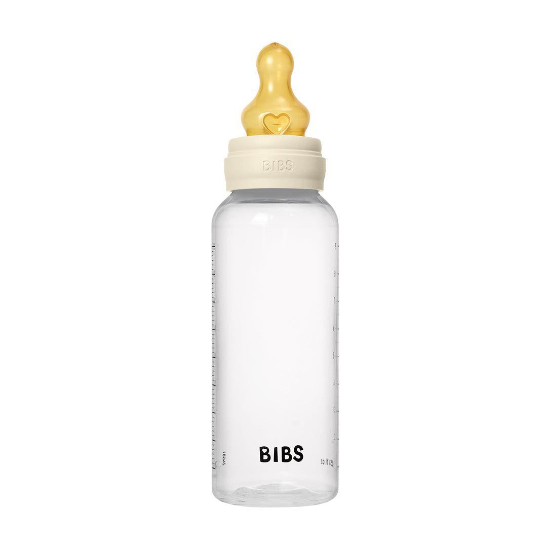 BIBS Medium Flow Baby Bottle Latex - Ivory