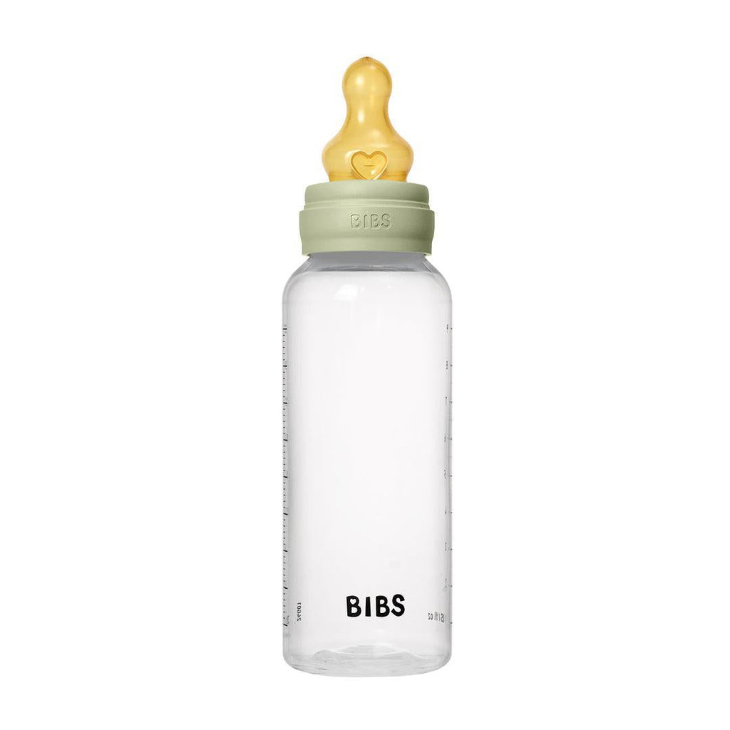 BIBS Medium Flow Baby Bottle Latex - Sage