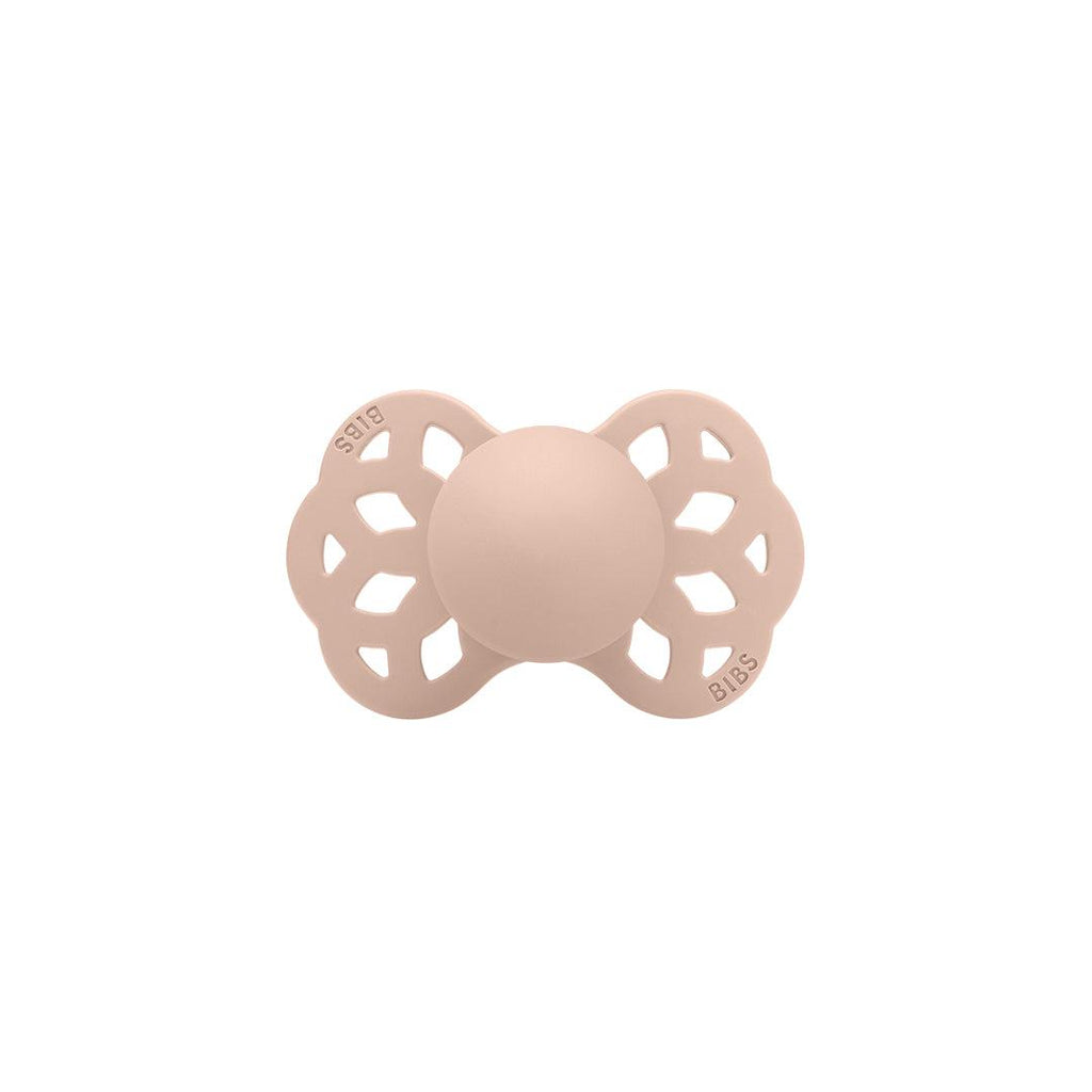 BIBS Infinity Symmetric Pacifier - Blush - Silicone