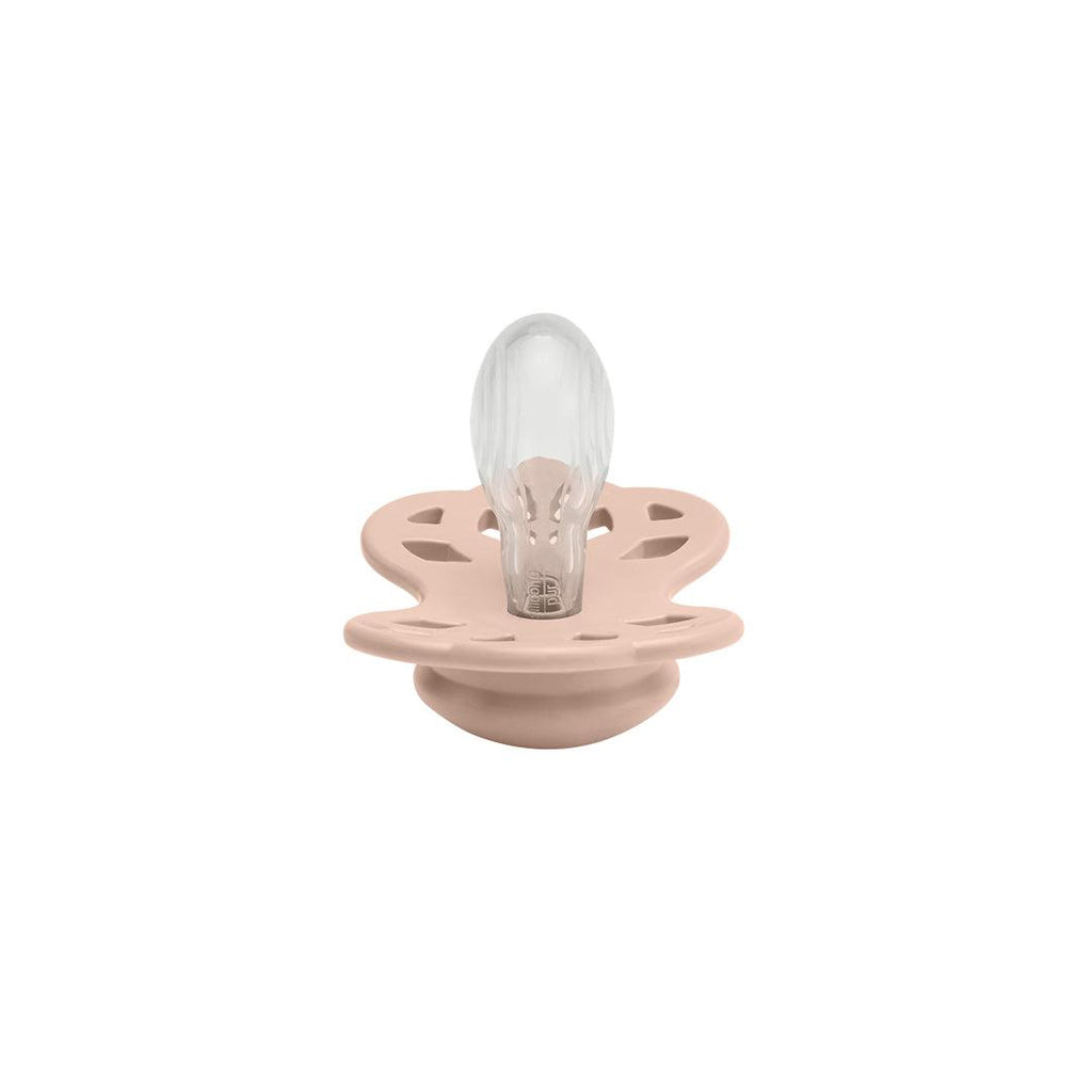 BIBS Infinity Symmetric Pacifier - Blush - Silicone