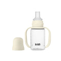 BIBS World Baby Sippy Bottle Spout Silicone 150ml - Ivory