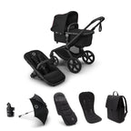 Bugaboo Fox 5 Renew Complete Pushchair Bundle - Black/Heritage Black