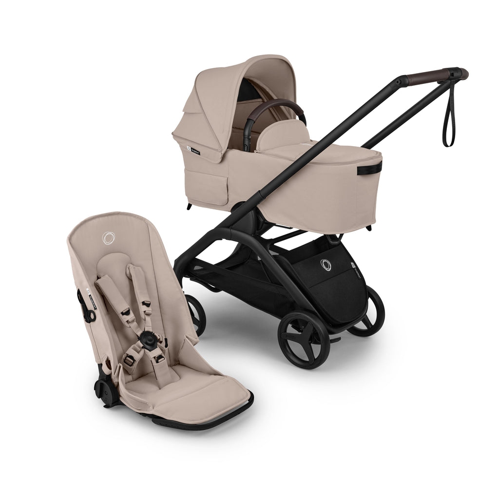 Bugaboo Dragonfly Plus Essential Bundle - Desert Taupe